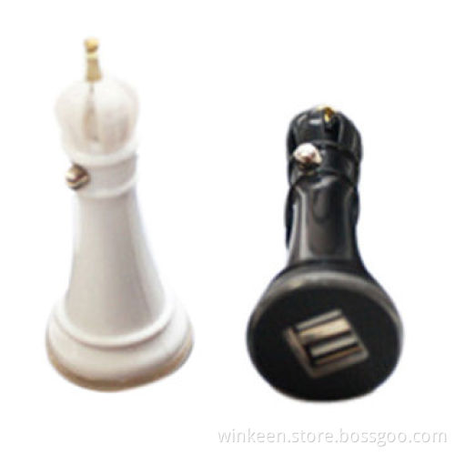 5V 2A dual USB car charger for charging iOS & Android smartphones